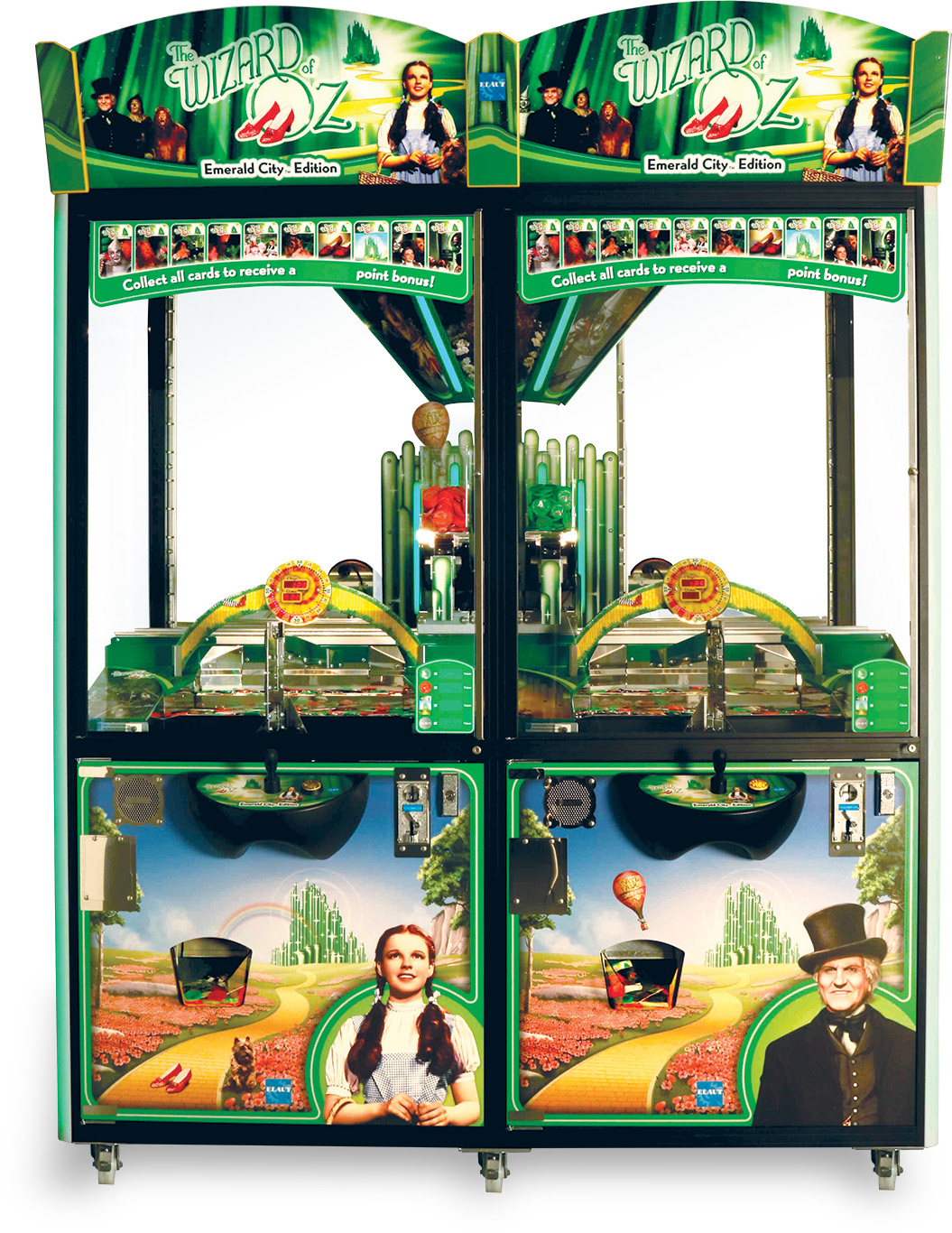 Elaut Coin Pusher Automat Wizard of Oz 2 Player